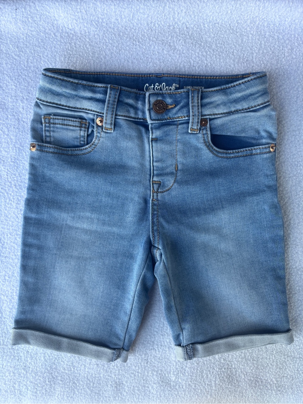 Cat & Jack Boys Bermuda Super Stretch Shorts Size S (6/6X)